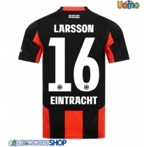 Maglie da calcio Eintracht Frankfurt Hugo Larsson #16 Prima Maglia 2025-26 Manica Corta